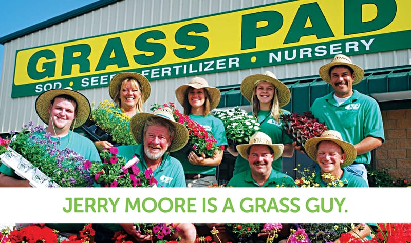 Jerry Moore, CEO, Grass Pad is a Grass Guy