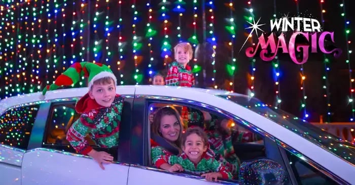 Winter Magic Kansas City Christmas Lights Drive Through Display