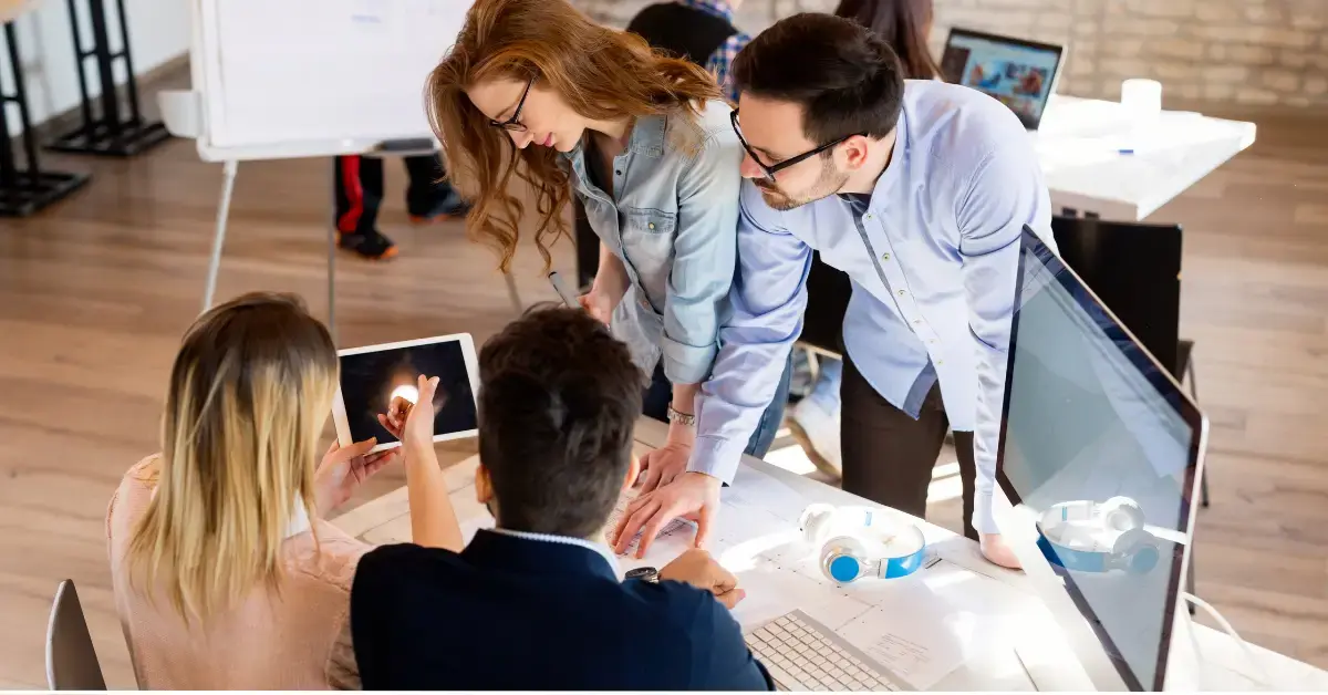 small business owner learning about level funded vs self funded vs fully insured employee health plans